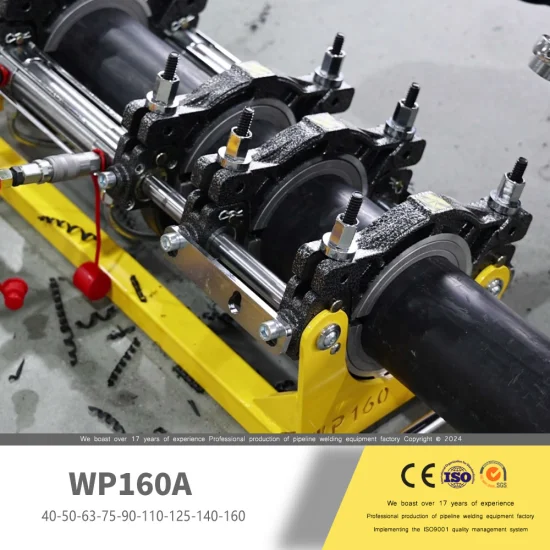 Hydraulic Plastic Jointing/ Wp160A HDPE Pipe Welding Machine/Butt Fusion Welding Equipment/Butt Welder/Poly Pipe Jointing/Workshop Machinery Price